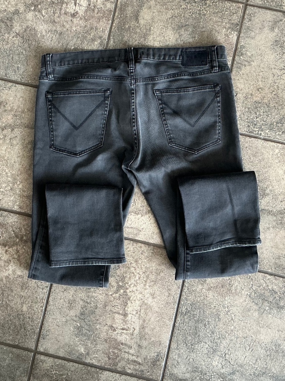 John Varvatos Black Denim Jeans - Picture 3 of 6